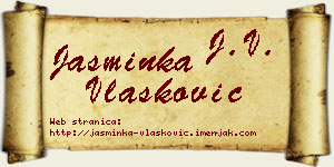 Jasminka Vlašković vizit kartica
